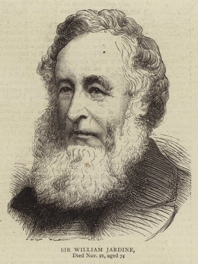 Sir William Jardine (rytina) od English School