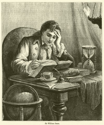Sir William Jones (rytina) od English School