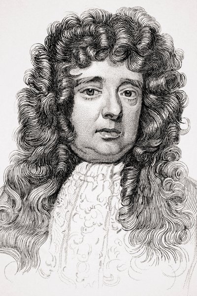 Sir William Petty, z knihy Old Englands Worthies od lorda Broughama a dalších, vydáno Londýn, cca 80. léta 19. století. od English School