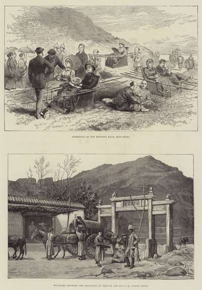 Sketches of China (rytina) od English School