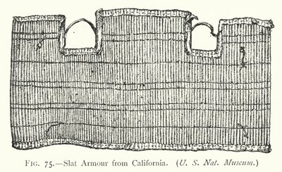 Slat Armor z Kalifornie (litho) od English School