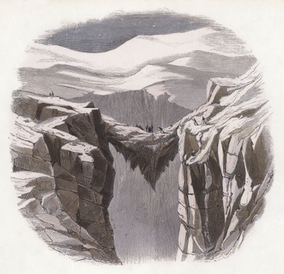 Snow-Bridges (barevné rytí) od English School