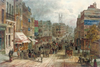 Snow Hill, Holborn, Londýn od English School