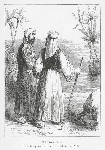 "A tak sestoupili do Betelu" (rytina) od English School