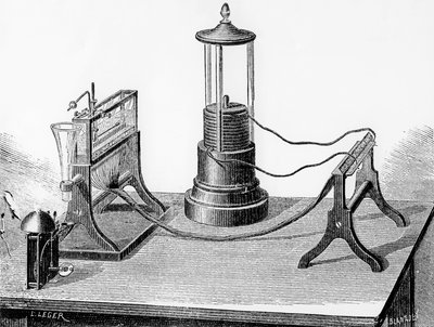 Soemmerings Perfected Telegraph, 1883 od English School