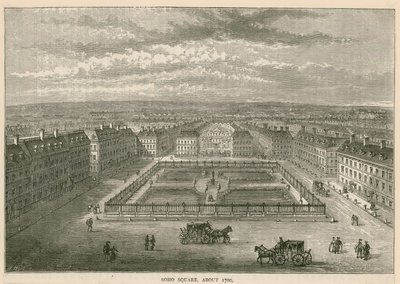 Soho Square, asi 1700 od English School
