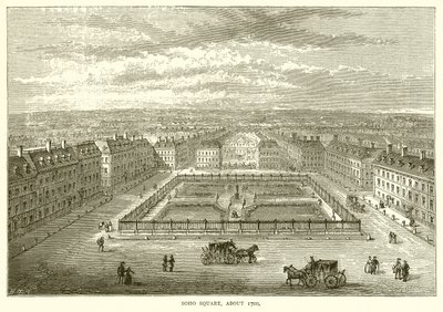Soho Square, asi 1700 od English School