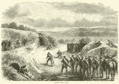 Sortie z Paříže, říjen 1870 od English School