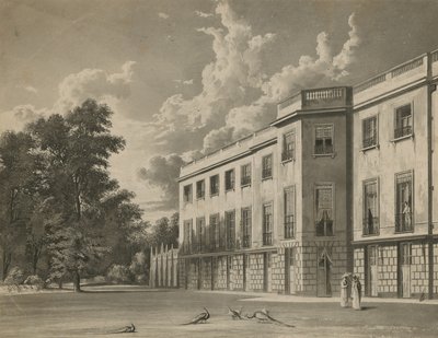 Jižní přední část Carlton House od English School