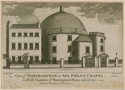Kaple Spa Fields, Clerkenwell od English School