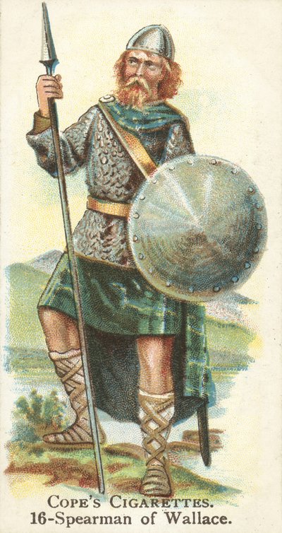 Spearman, Sir William Wallace (chromolitho) od English School