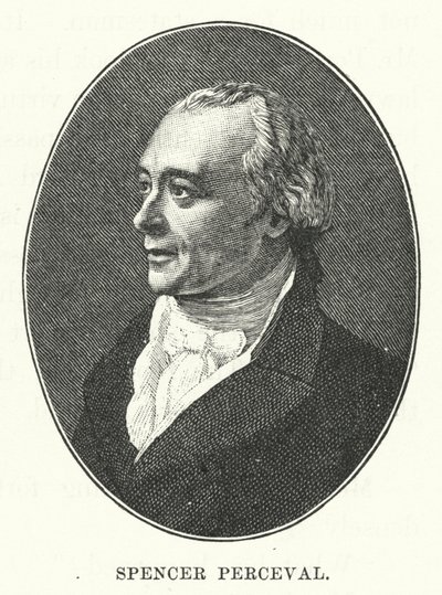 Spencer Perceval (rytina) od English School