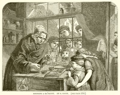 Strávit Hapenny. Autor G. Smith od English School