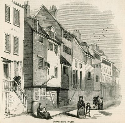 Spitalfieldovy domy od English School