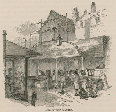 Spitalfields Market, Londýn od English School