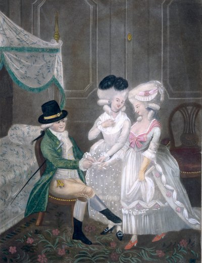 Sr. Timothy Thicketts první kotouč do Londýna, nebo, místo Krásek králů, losování o --, 1781 od English School