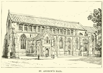 St Andrews Hall od English School