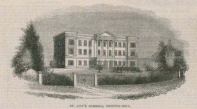 Školy St Anns v Brixton Hill od English School