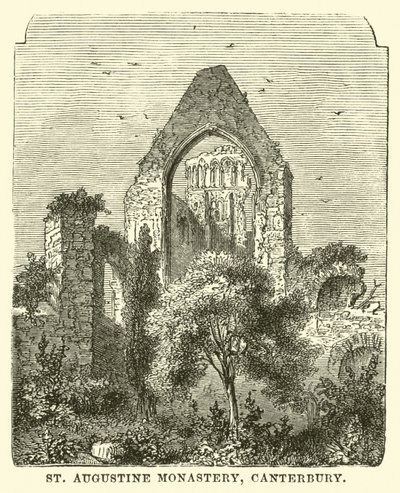 Klášter svatého Augustina, Canterbury od English School
