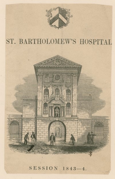 Nemocnice St Bartholomews, Smithfield. od English School