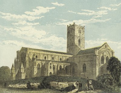 Katedrála svatého Davida, pohled na jihozápad od English School