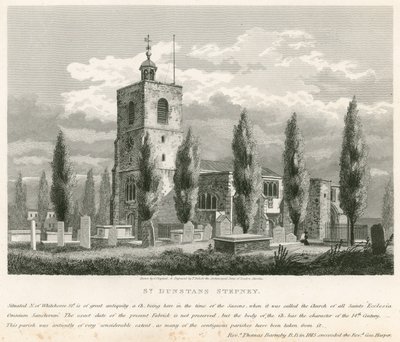 St Dunstans, Stepney, Londýn od English School