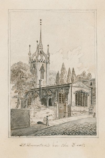St Dunstans na východě, Londýn od English School