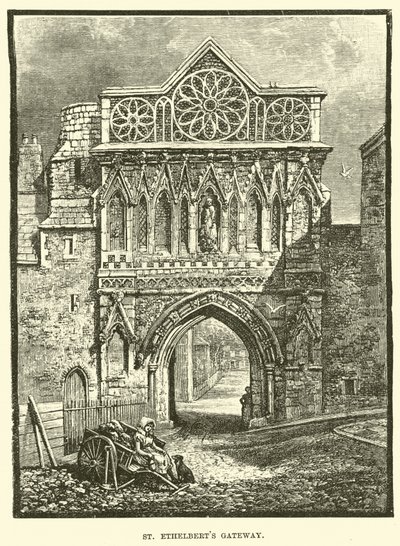 Brána St Ethelberts od English School