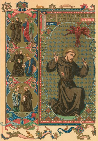 Svatý František z Assisi od English School