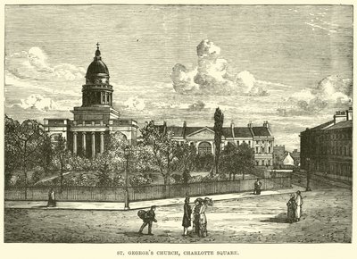 Kostel svatého Jiří, Charlotte Square od English School