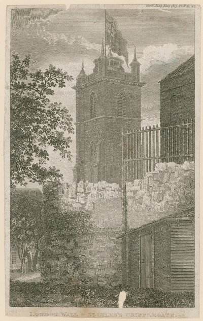 St Giles, Cripplegate, Londýn od English School