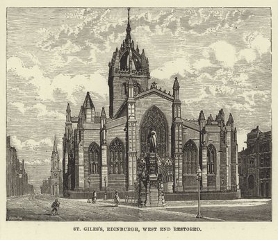 St Giles, Edinburgh, West End Obnoveno od English School