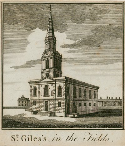 St Giles in the Fields, Londýn od English School