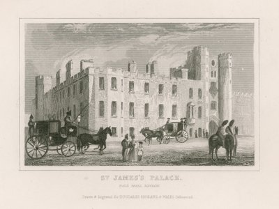 Palác svatého Jakuba v Pall Mall od English School