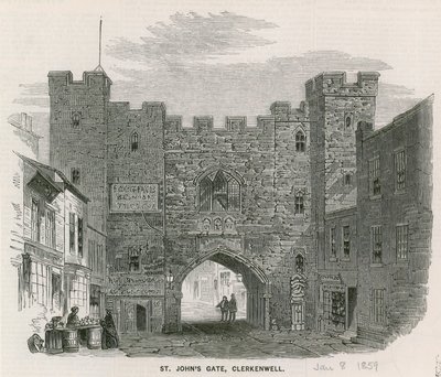 St Johns Gate, Clerkenwell od English School