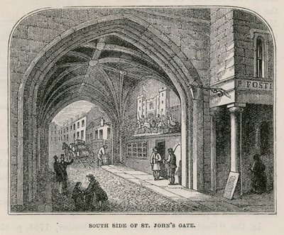 St Johns Gate, Clerkenwell od English School