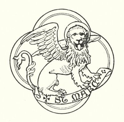 St Mark (rytina) od English School