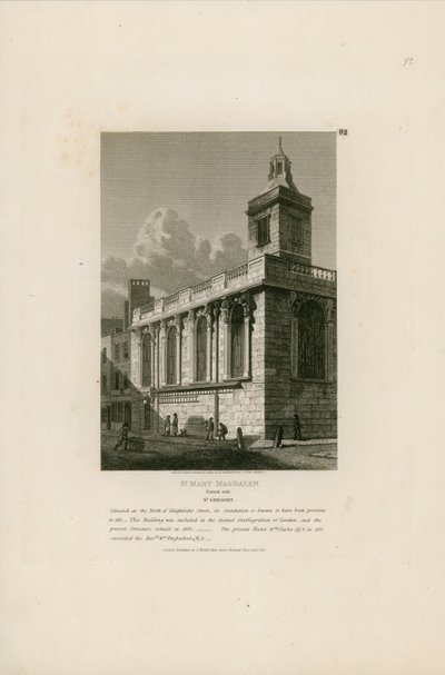 St Mary Magdalen, spojený s St Gregory, Knightrider Street, Londýn od English School