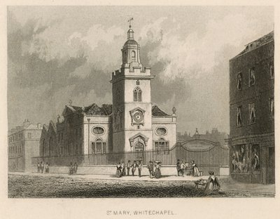 St Mary, Whitechapel, Londýn od English School