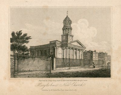 Kostel St Marylebone, Londýn od English School