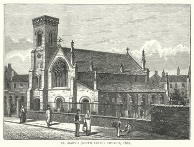 Kostel Panny Marie (South Leith). od English School