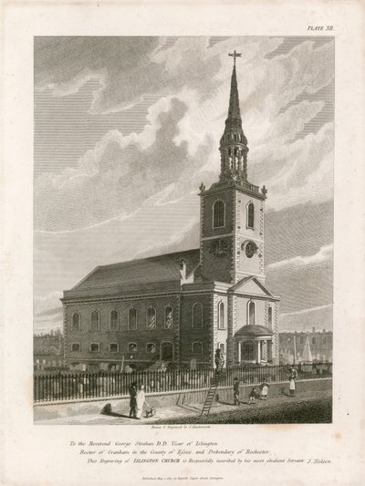 Kostel St Marys, Islington (nový kostel) od English School