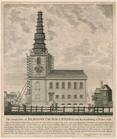St Marys Church, Islington (starý kostel) od English School