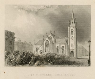 Kostel St Michaels, Chester Square od English School