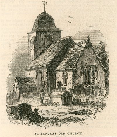 Starý kostel St Pancras, Londýn od English School