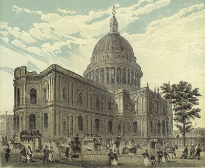 Katedrála St Pauls, pohled na severovýchod od English School