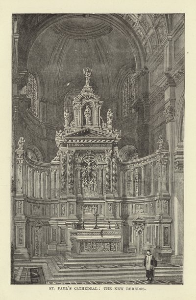 Katedrála svatého Pavla, New Reredos od English School