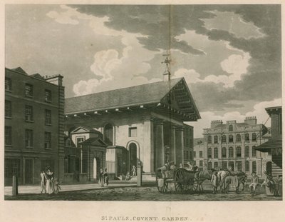 St Pauls, Covent Garden, Londýn od English School