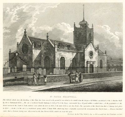 St Pauls, Shadwell, Londýn od English School