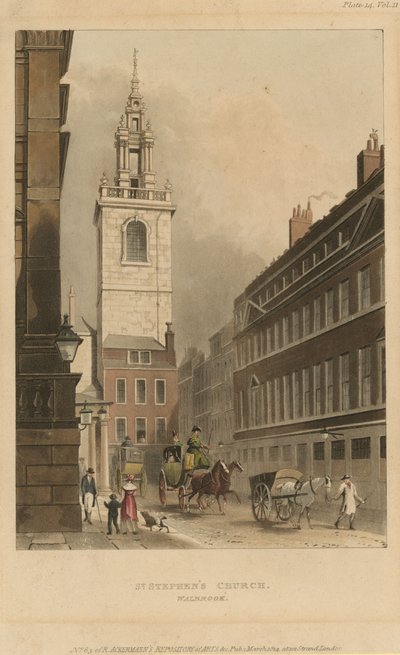 Kostel svatého Štěpána ve Walbrooku od English School